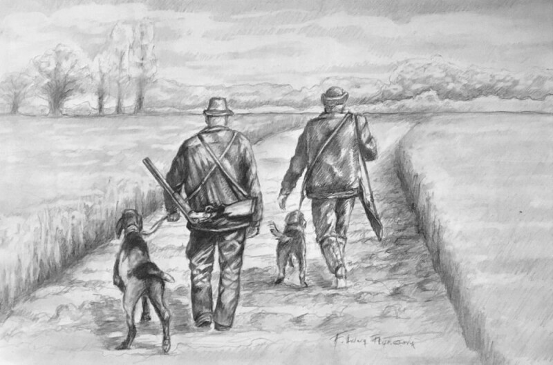 Hunting scenery